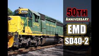 GLT-339 The Greatest Diesel Locomotive in History.. EMD SD40-2 50TH ANNIVERSARY Full Series