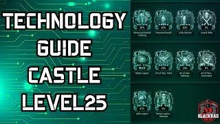 What stats are important ? +25 castles tech guide - Rise of Castles Ice and Fire