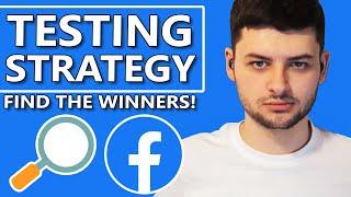 My BULLETPROOF Facebook Ads Testing Strategy Shopify Dropshipping