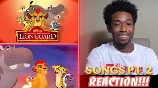 Listening to The Lion Guard Songs Part 2  Requested Reaction