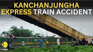 Kanchanjungha Express train accident Passenger train rams into goods train in Bengal leaves 5 dead