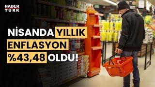 Nisan ayı enflasyon rakamları açıklandı