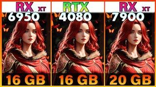 RX 6950 XT vs RTX 4080 vs RX 7900 XT Tested in 12 Games