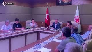 EMEP Milletvekili İskender Bayhan Meclis Genel Kurulu öncesi Ankaraya gelen Akbelenlilerle görüştü