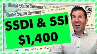 SSDI & SSI $1400 4th Stimulus Check Update - As Requested