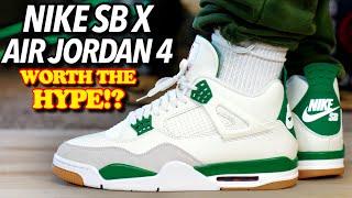 Nike SB Air Jordan 4 Pine Green ON FEET REVIEW WATCH BEFORE YOU BUY The SNEAKER Of The YEAR?