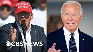 Trump leading Biden nationally and in swing states after debate CBS News poll finds