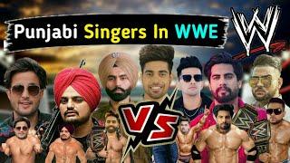 Punjabi Singers In WWE  Punjabi Singers Fight  Funny Conservation  The Mohsin Tv