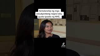 Say Yes to No Scholarship sa mga estudyanteng sumasama sa mga Rally