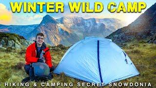 The Last WILD CAMP of Winter - SNOWDONIA National park 