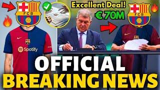 OFFICIAL BARCELONA HAS JUST SURPRISED THE WORLD OF FOOTBALL NOBODY EXPECTED BARCELONA NEWS TODAY