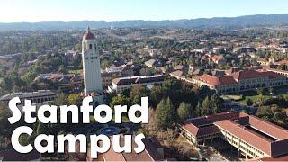 Stanford University  4K Campus Drone Tour