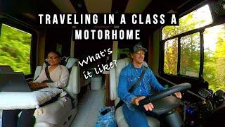 Traveling in a Class A MotorhomeFull Time Rv Life