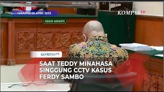 Teddy Minahasa Singgung CCTV Kasus KM 50 Dan Sambo di Sidang Dupliknya
