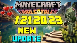 Minecraft pe 1.21.20.23 official beta version released  minecraft 1.21.20.23 New update released ️