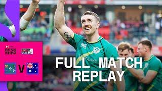 A treat for the Hong Kong crowd  Ireland v Australia  HONG KONG HSBC SVNS  Full Match Replay