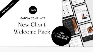 Social Media Manager New Client Welcome Package