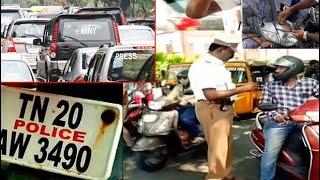 Stickers Ban on number plates traffic police plan to conduct raids across