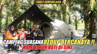 KAMI CAMPING DI WHITESTONE CAMPGROUND ALA-ALA DI BAWAH POKOK KURMA MALAYSIA  KEPALA AIR DATANG LAGI