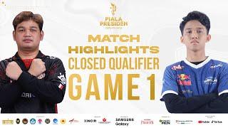 MLBB MEN MATCH HIGHLIGHT - ALTER EGO X VS. REBELLION ZION -  GAME 1 - CLOSED QUALIFIER