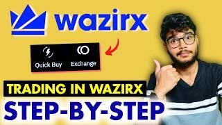 How to Trade in WazirX  WazirX Trading Tutorial 