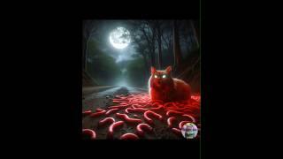 Hantu kucing merah #sipistarrafi #horor #catlover