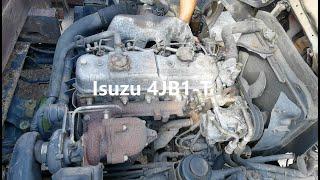 Isuzu 4JB1-T 2.8-liter Turbocharged Diesel Engine Start Up