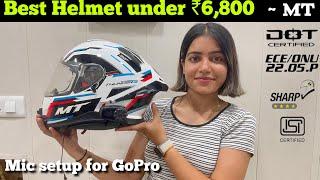Best Budget Helmet  MT Thunder 3 Pro Blaze  Used for 12k kms already