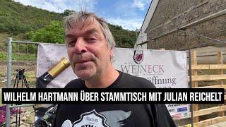 14.07.2022 #Altenahr Azubi Wilhelm Hartmann über gestrigen Stammtisch mit Julian Reichelt im Ahrtal