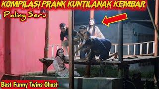 Kuntilanak Kembar Nekat Usil  Kompilasi Prank Kuntilanak Lucu  Best Ghost Prank