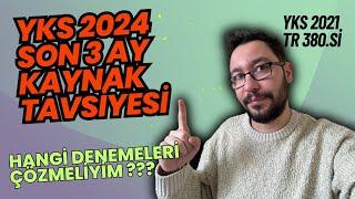 Kalan Sürede Çözmen Gereken Kaynak ve Denemeler  #yks2024