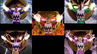 Power Rangers Lost Galaxy - All Group Morph Combinations