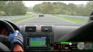 R-power - Nurburgring 2009-10 lap 05 on VW R32 mk5