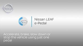 How the Nissan e-Pedal works