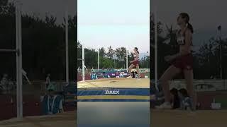 16 year old Angelina equals the World U18 Record of 1.96m at the Serbian Championships 