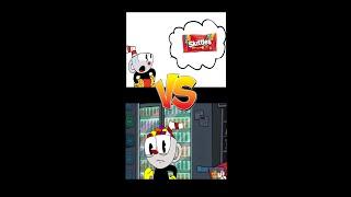 Skittles meme Cup head Compare  Animation Meme #skittlesmeme #shorts #memes  #cuphead  #shorts