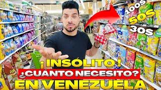 ¡¡INSÓLITO ¿CUÁNTO NECESITO PARA HACER MERCADO? en VENEZUELA en 2024 @Josehmalon