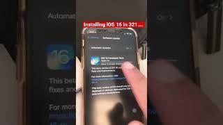 OMG installing iOS 16 in 3 2 1 …. #ios16