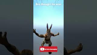 He thought he won but this happened... #gaming #funnyvideo