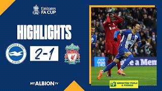 FA Cup Highlights Albion 2 Liverpool 1