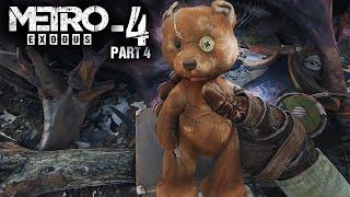 4 - METRO EXODUS Gameplay GTX 1050Ti - THE VOLGA  part 4 - ruins-depot-teddy bear  No Commentary