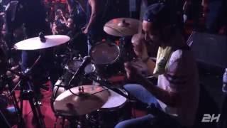 Qi Razali OAG  Don’t Look Back In Anger Live Drum Cam at Drug Free Youth Day - Music Festival