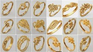 Latest Gold Ring Collection for Ladies in 2022  New Gold Ring Design Latest Fashion Design