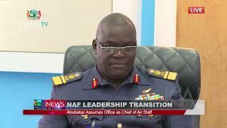 NAF LEADERSHIP TRANSITION Abubakar Assumes Office as Chief of Air Staff