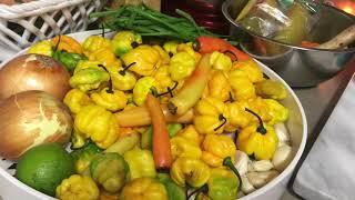 Jamaican Scotch Bonnet Pepper Sauce-How To Make