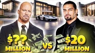 Stone Cold vs Roman Reign - Who is RICHER?