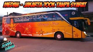 Bus SEMPATI STAR Medan - Jakarta via Lintas Timur  SUPER VIP Rp.700.000 bangku Sultan Tanpa Syarat