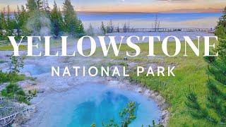 YELLOWSTONE IN HALF A DAY  6 stops in Yellowstone National Park - USA road trip & travel Vlog