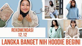 SHOPEE HAUL SWEATER  HOODIE OVERSIZE PREMIUM MURAH   TYAS PRADA