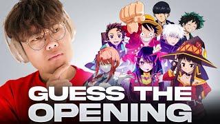GUESS THE ANIME OPENING IRL